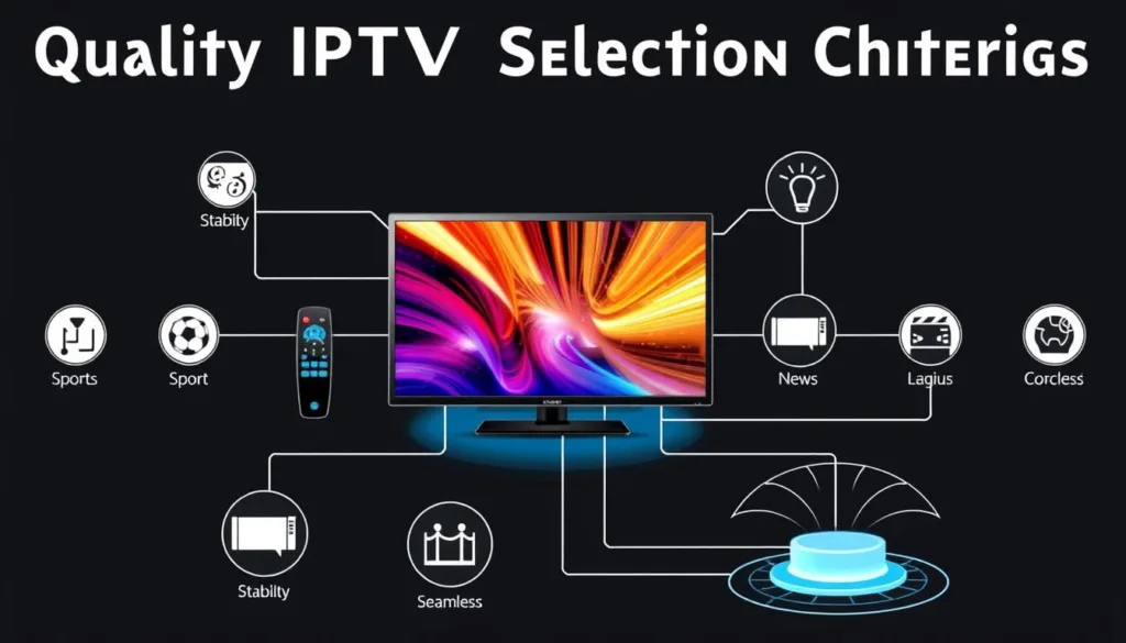 Critères de qualité IPTV
